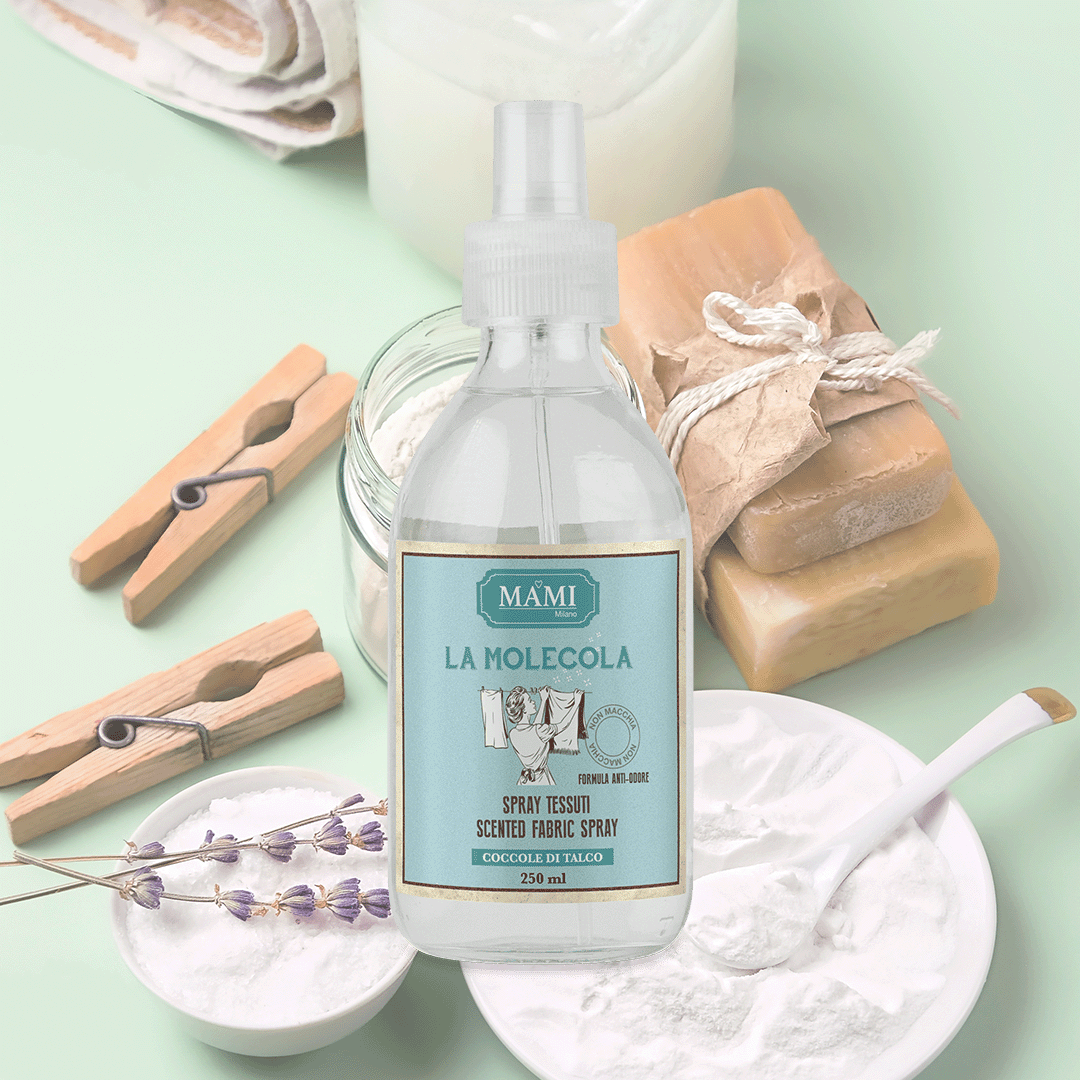 La Molecola Spray Tessuti - Coccole di Talco