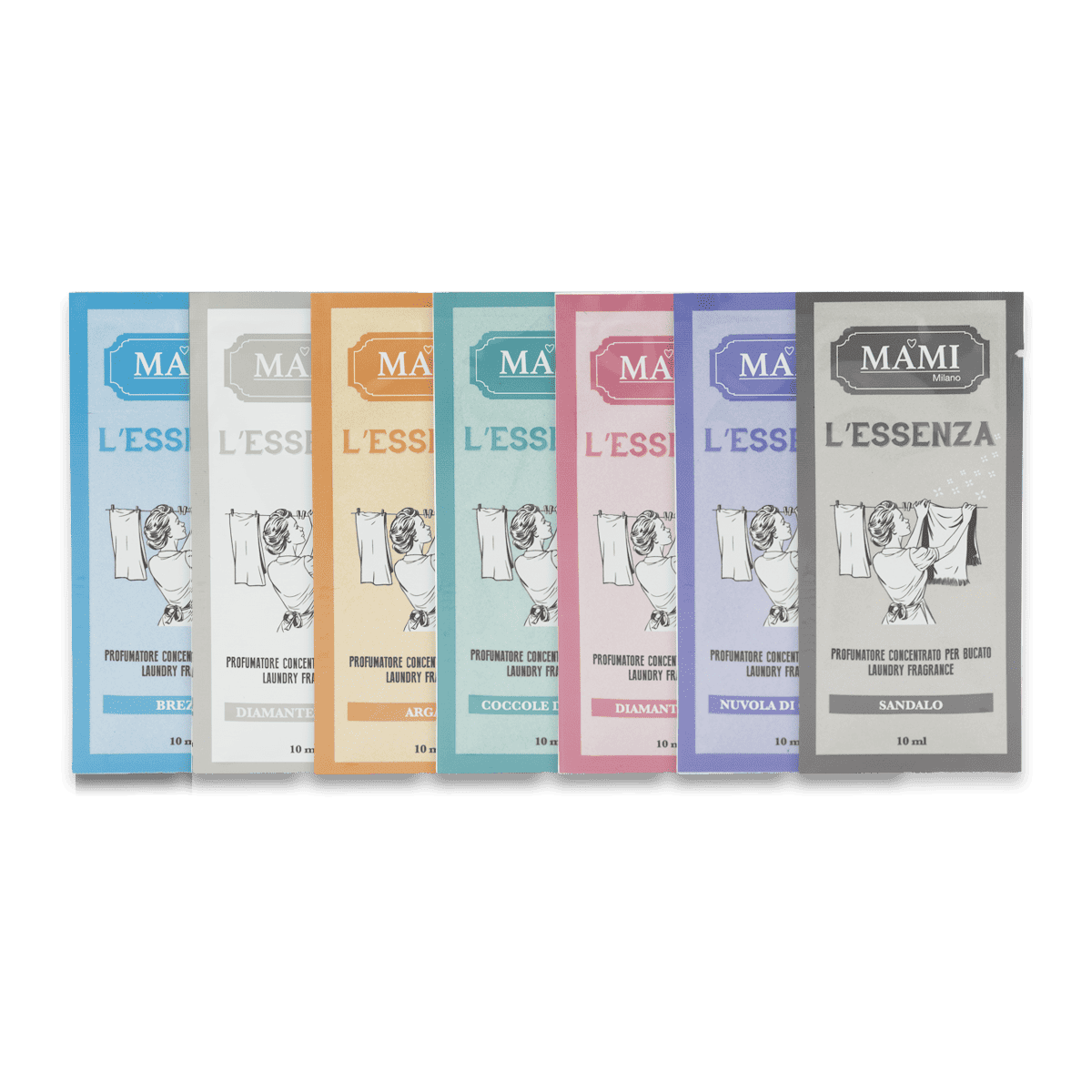 Kit 7 Bustine 10ml - Essenza Bucato